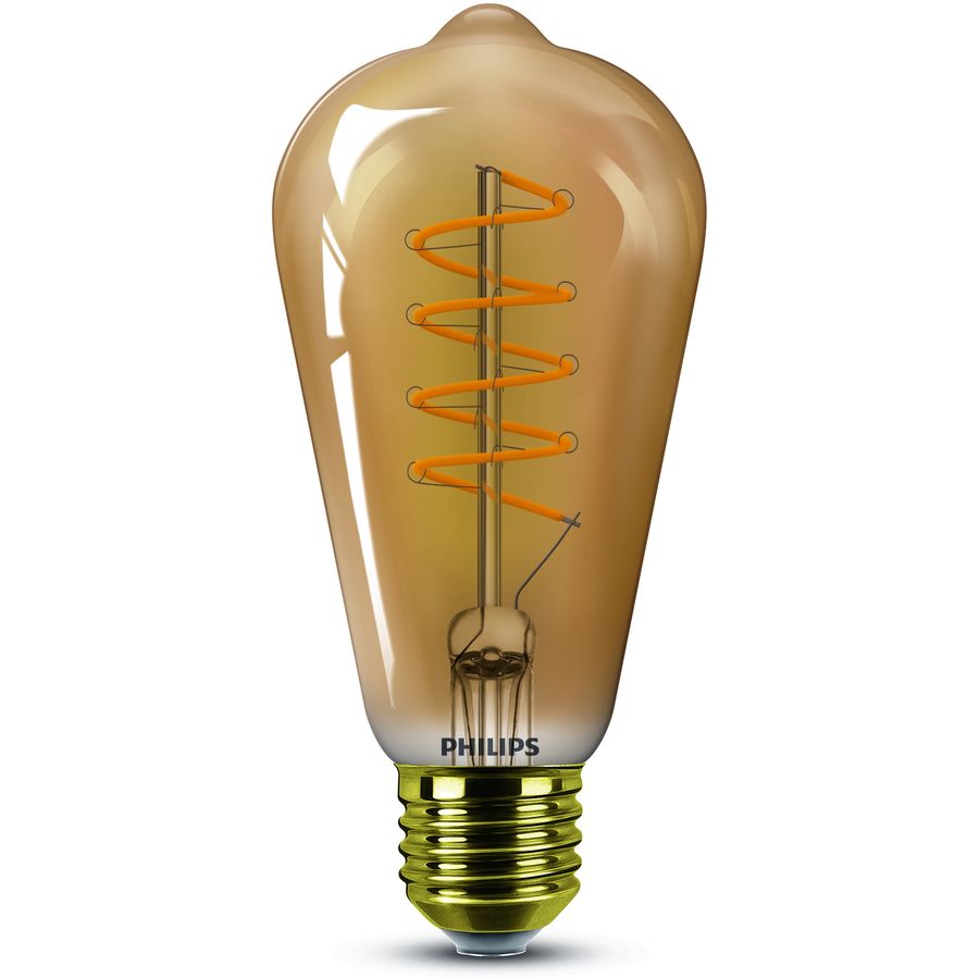 Philips Philips LED-Kolben E27 ST64 Gold  5.5 W von Philips