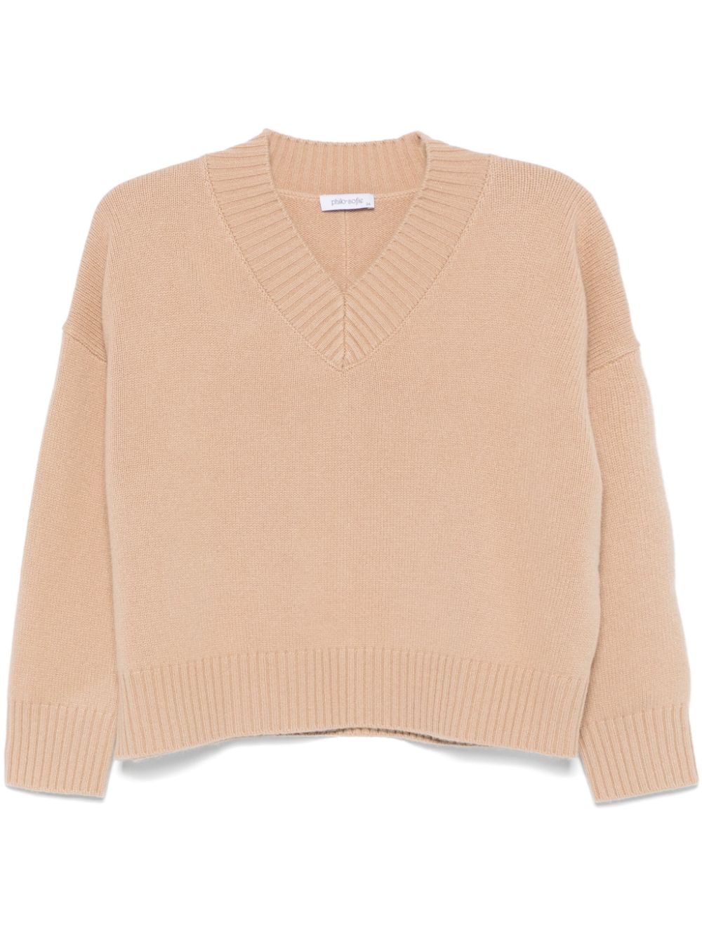 Philo-Sofie V-neck sweater - Neutrals von Philo-Sofie