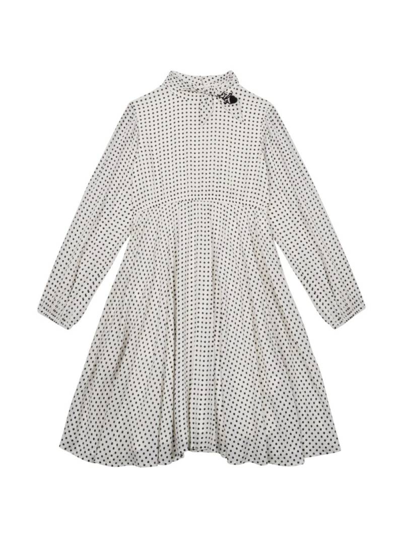 Philosophy Di Lorenzo Serafini Kids polka-dot dress - White von Philosophy Di Lorenzo Serafini Kids