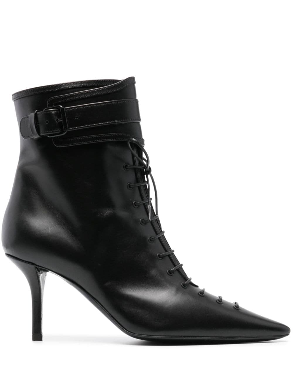 Philosophy Di Lorenzo Serafini 100mm leather ankle boots - Black von Philosophy Di Lorenzo Serafini