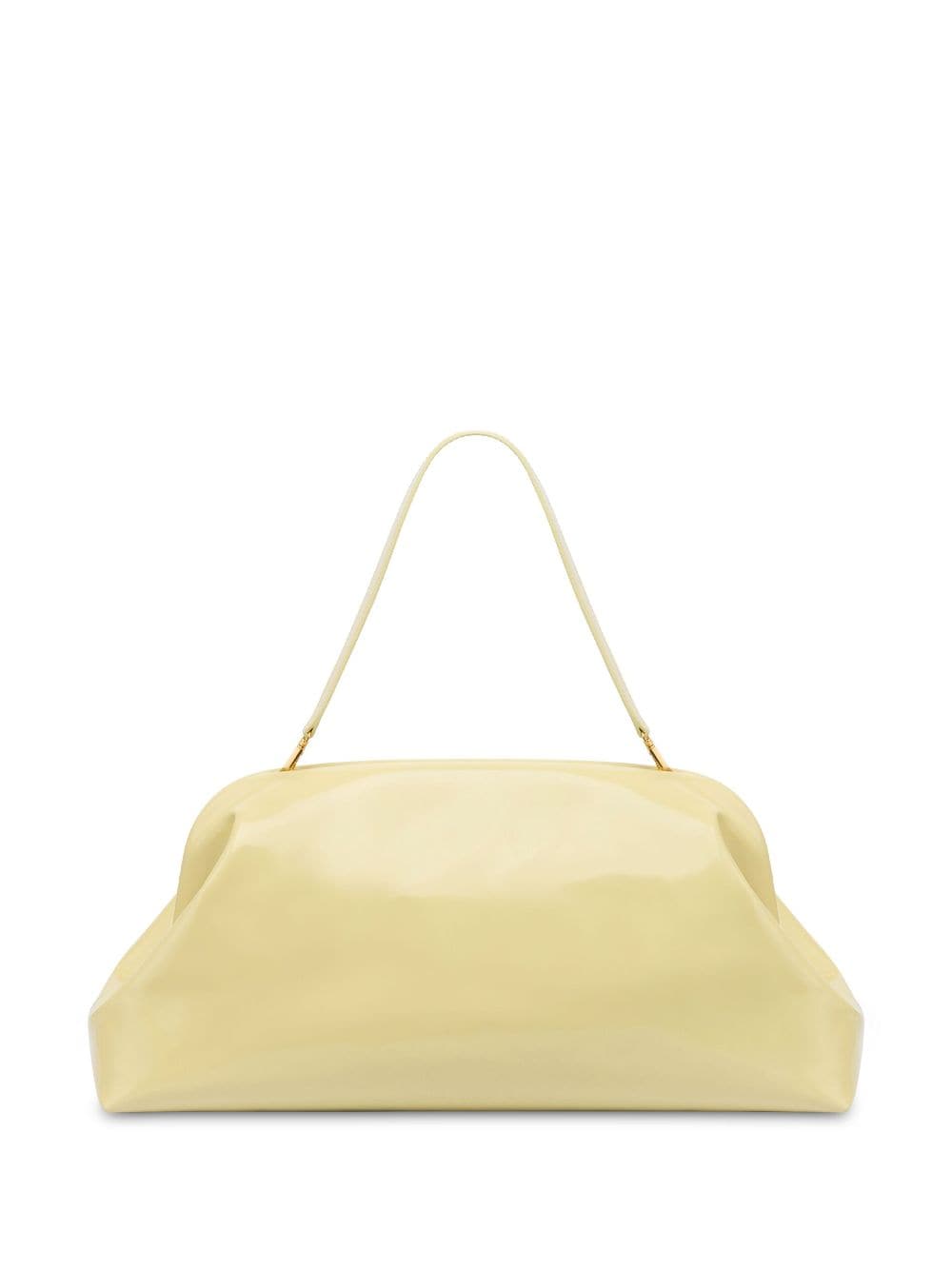 Philosophy Di Lorenzo Serafini Lauren patent-leather clutch bag - Yellow von Philosophy Di Lorenzo Serafini