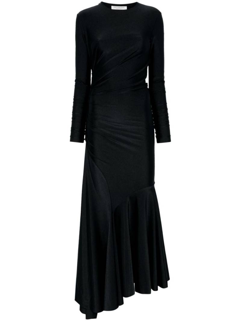 Philosophy Di Lorenzo Serafini asymmetrical midi dress - Black von Philosophy Di Lorenzo Serafini