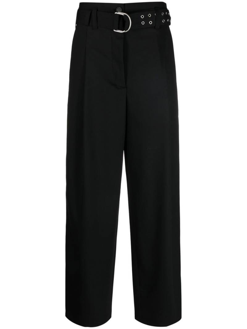 Philosophy Di Lorenzo Serafini belted wide leg trousers - Black von Philosophy Di Lorenzo Serafini