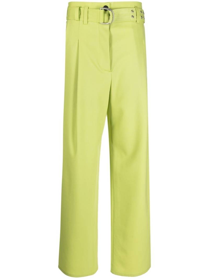 Philosophy Di Lorenzo Serafini belted wide leg teousers - Green von Philosophy Di Lorenzo Serafini