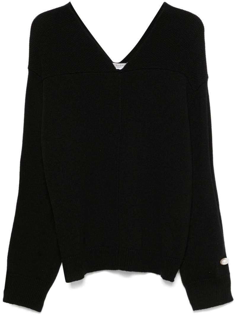 Philosophy Di Lorenzo Serafini bonded-seam sweater - Black von Philosophy Di Lorenzo Serafini