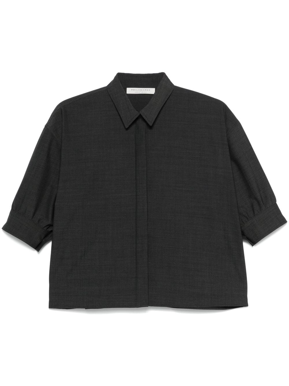 Philosophy Di Lorenzo Serafini button-up shirt - Grey von Philosophy Di Lorenzo Serafini