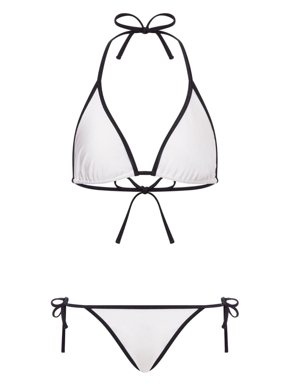 Philosophy Di Lorenzo Serafini contrasting-trim bikini - White von Philosophy Di Lorenzo Serafini