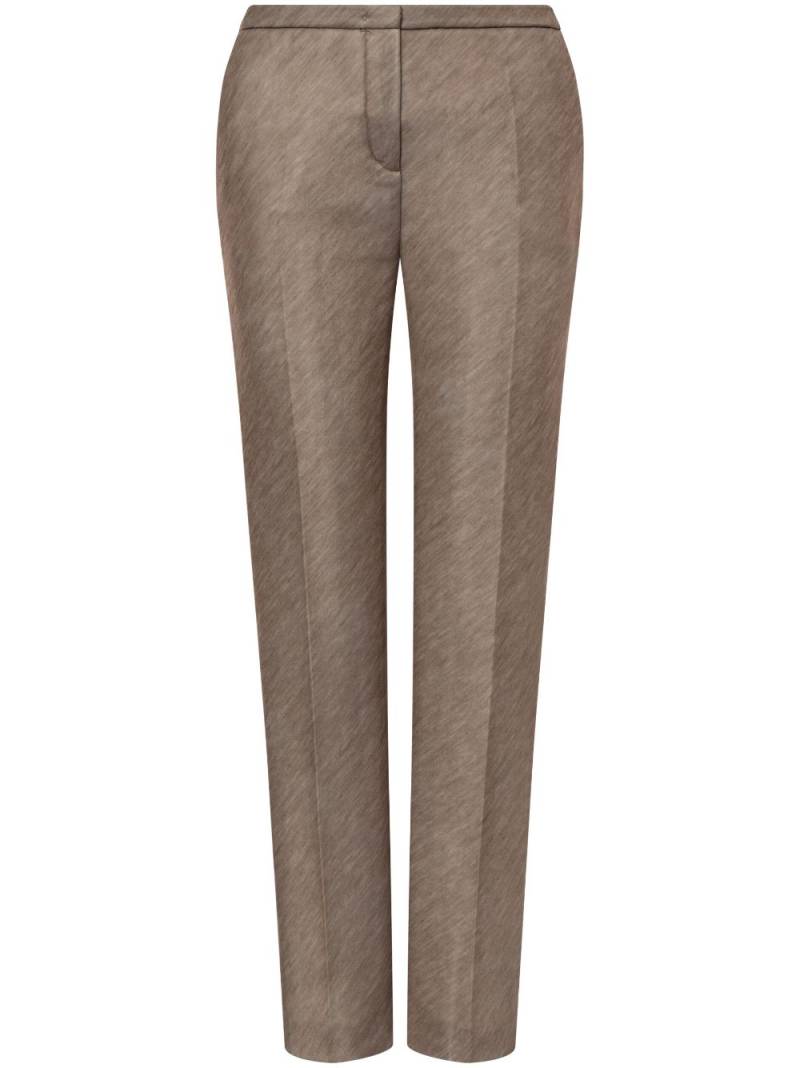 Philosophy Di Lorenzo Serafini cropped slim-fit trousers - Brown von Philosophy Di Lorenzo Serafini