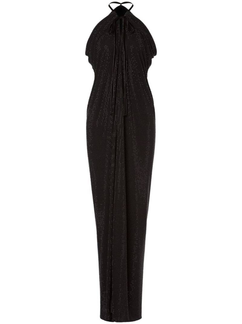 Philosophy Di Lorenzo Serafini crystal-embellished maxi dress - Black von Philosophy Di Lorenzo Serafini