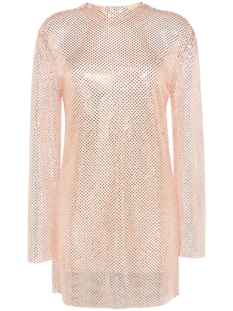 Philosophy Di Lorenzo Serafini crystal mini dress - Orange von Philosophy Di Lorenzo Serafini