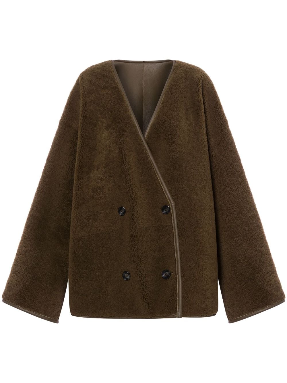 Philosophy Di Lorenzo Serafini double-breasted shearling coat - Brown von Philosophy Di Lorenzo Serafini