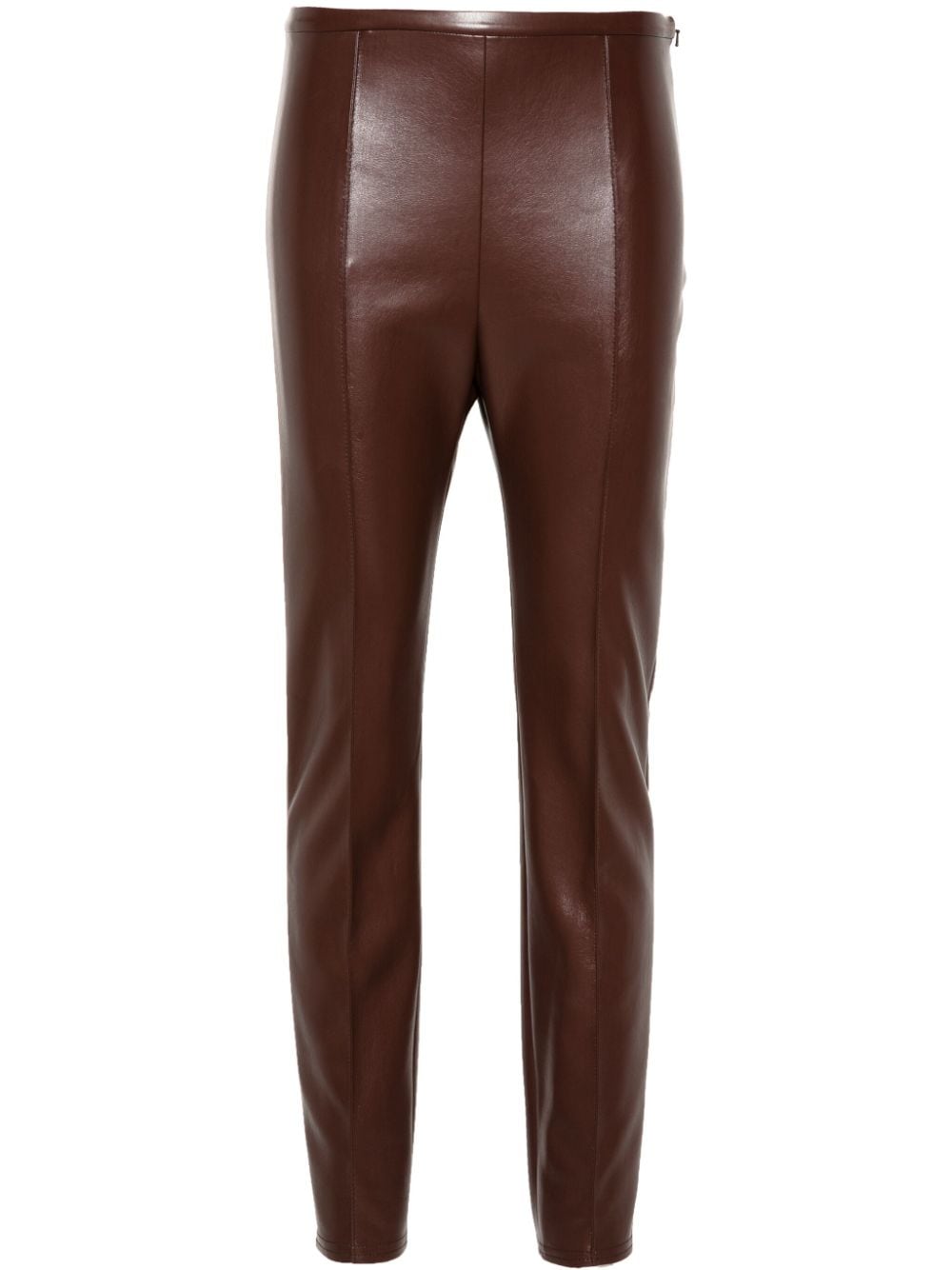 Philosophy Di Lorenzo Serafini faux-leather leggings - Brown von Philosophy Di Lorenzo Serafini