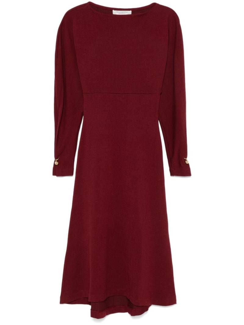 Philosophy Di Lorenzo Serafini fine-knit midi dress - Red von Philosophy Di Lorenzo Serafini