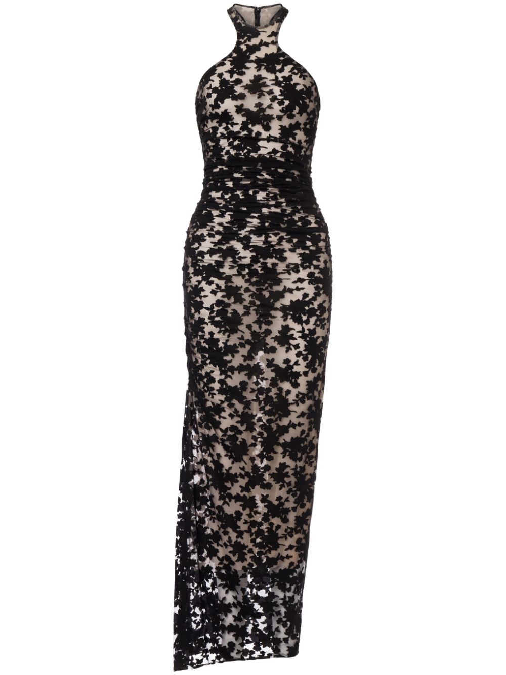 Philosophy Di Lorenzo Serafini floral-print halterneck dress - Black von Philosophy Di Lorenzo Serafini