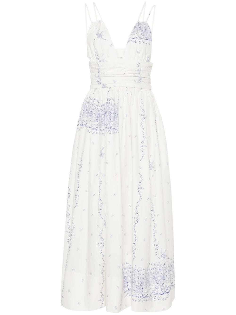 Philosophy Di Lorenzo Serafini floral-print maxi dress - White von Philosophy Di Lorenzo Serafini