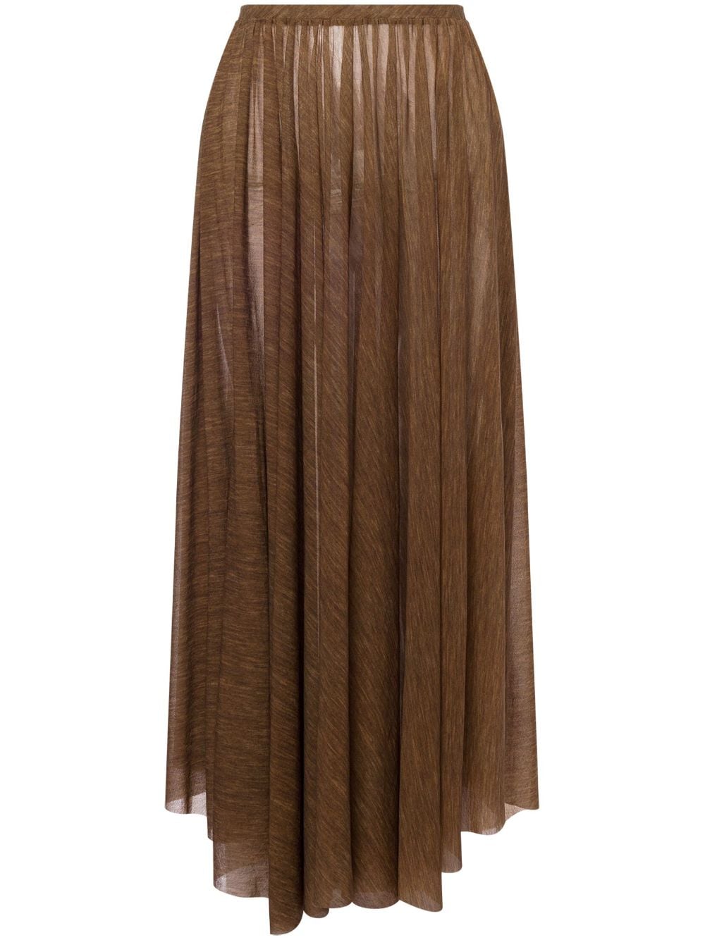 Philosophy Di Lorenzo Serafini gathered-detail high-waisted skirt - Brown von Philosophy Di Lorenzo Serafini