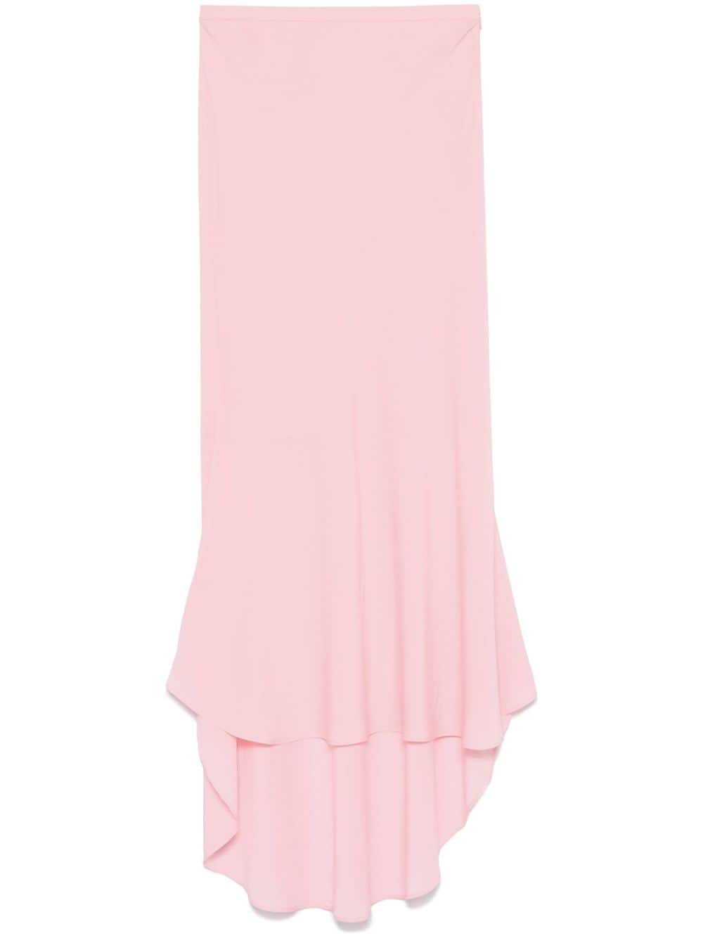 Philosophy Di Lorenzo Serafini high-low-hem maxi skirt - Pink von Philosophy Di Lorenzo Serafini