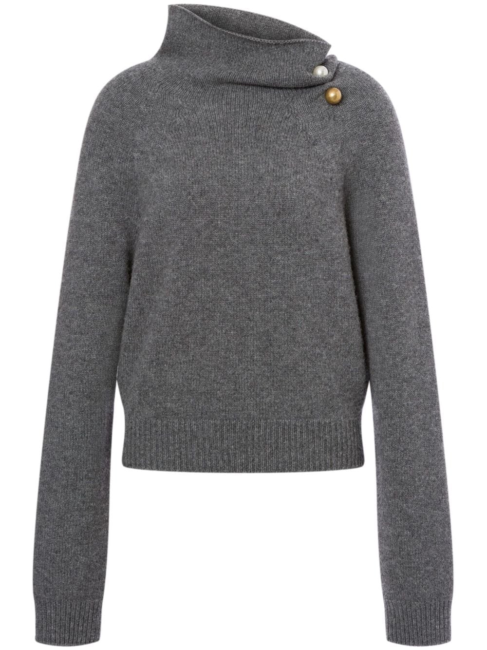 Philosophy Di Lorenzo Serafini high-neck mélange jumper - Grey von Philosophy Di Lorenzo Serafini