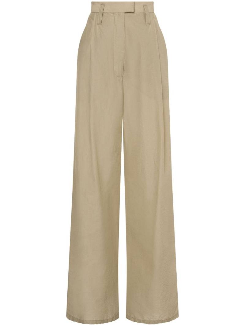 Philosophy Di Lorenzo Serafini high-waist wide-leg trousers - Grey von Philosophy Di Lorenzo Serafini