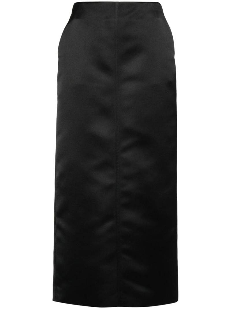 Philosophy Di Lorenzo Serafini high-waisted midi skirt - Black von Philosophy Di Lorenzo Serafini