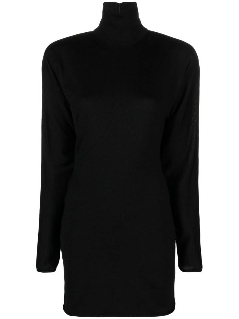 Philosophy Di Lorenzo Serafini knitted roll neck dress - Black von Philosophy Di Lorenzo Serafini