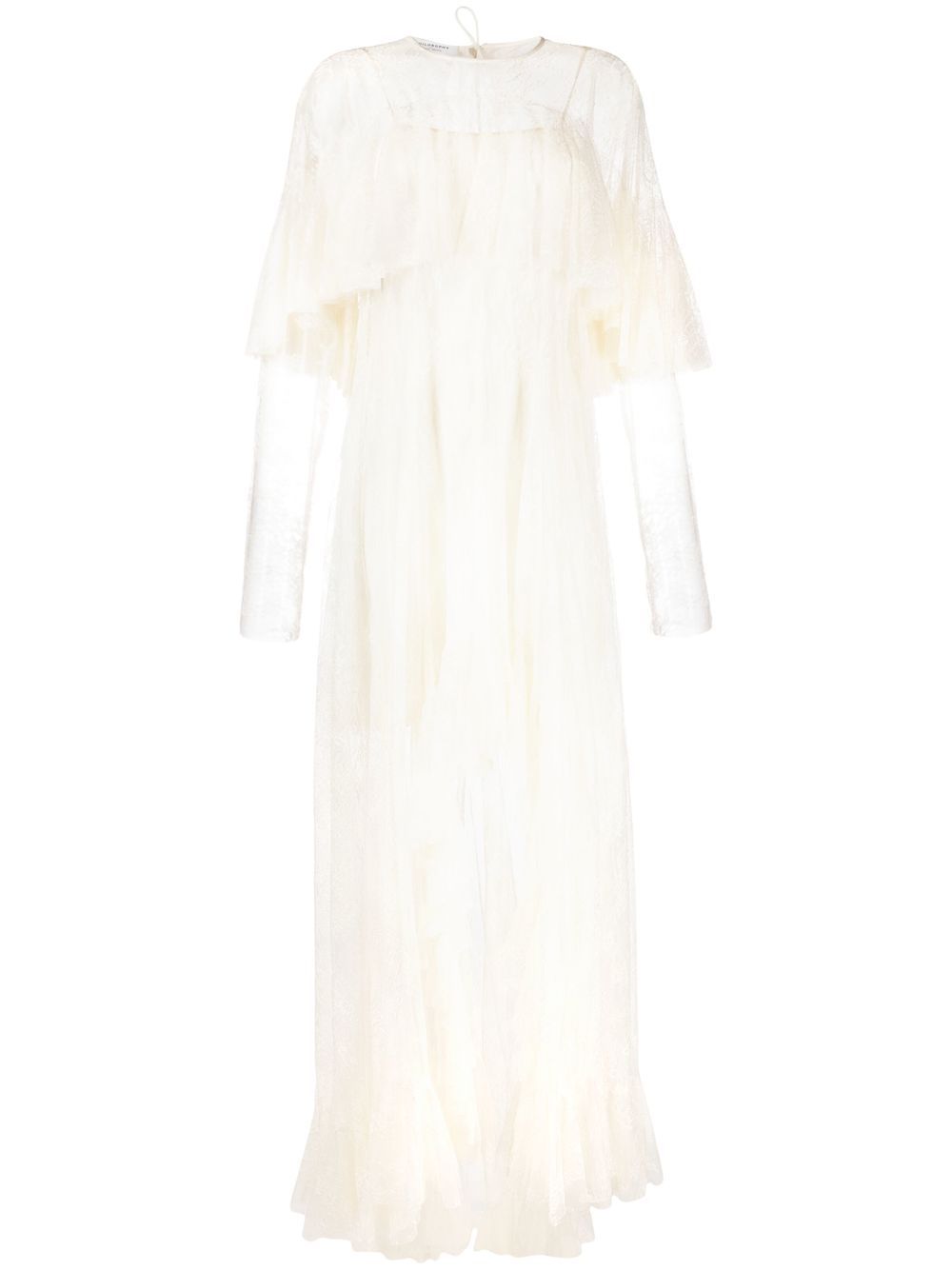 Philosophy Di Lorenzo Serafini layered lace gown - White von Philosophy Di Lorenzo Serafini