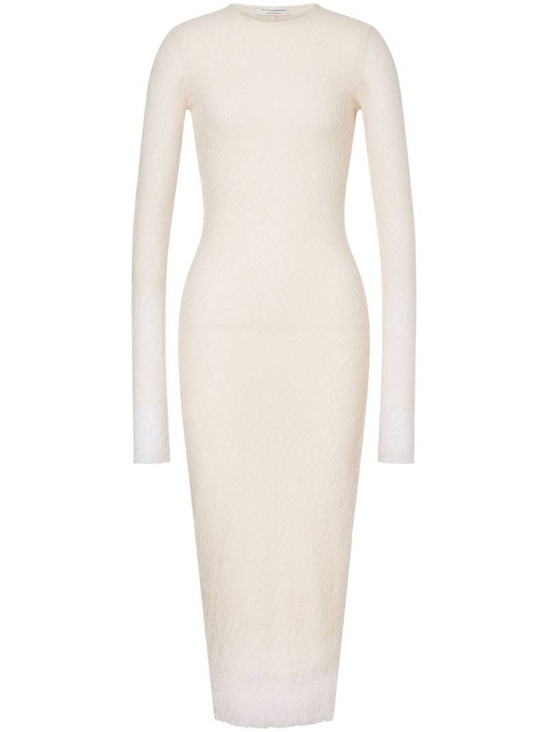 Philosophy Di Lorenzo Serafini layered lace midi dress - White von Philosophy Di Lorenzo Serafini