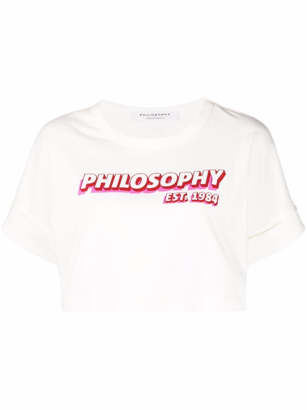 Philosophy Di Lorenzo Serafini logo-print T-shirt - White von Philosophy Di Lorenzo Serafini