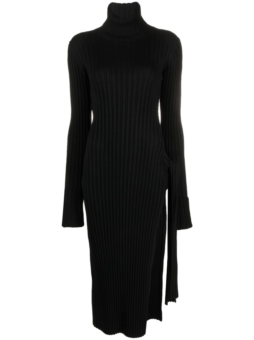 Philosophy Di Lorenzo Serafini long-sleeve knitted dress - Black von Philosophy Di Lorenzo Serafini