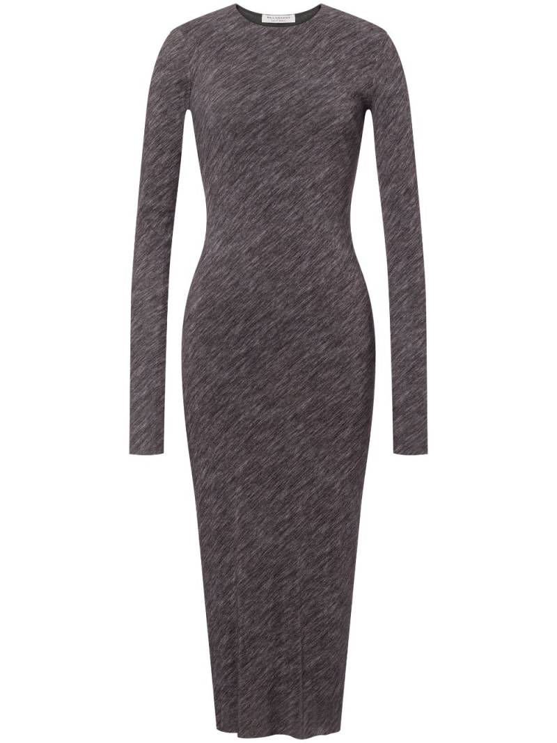 Philosophy Di Lorenzo Serafini long-sleeve midi dress - Grey von Philosophy Di Lorenzo Serafini