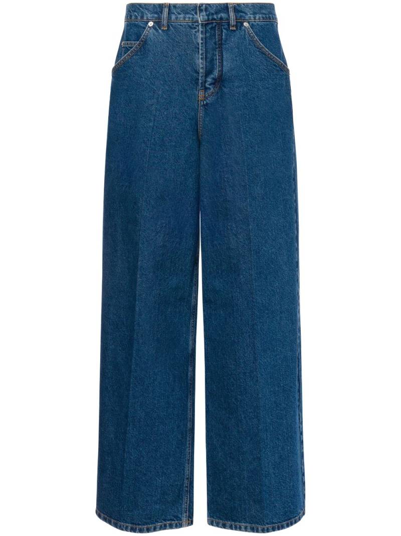 Philosophy Di Lorenzo Serafini low-rise wide-leg jeans - Blue von Philosophy Di Lorenzo Serafini