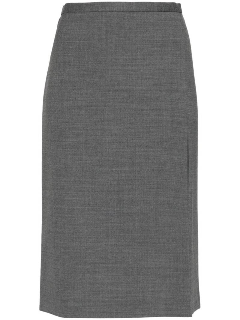 Philosophy Di Lorenzo Serafini mélange skirt - Grey von Philosophy Di Lorenzo Serafini