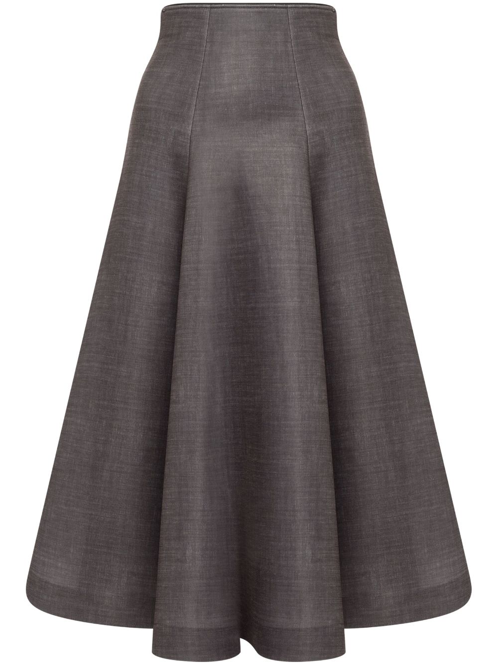 Philosophy Di Lorenzo Serafini midi full skirt - Grey von Philosophy Di Lorenzo Serafini