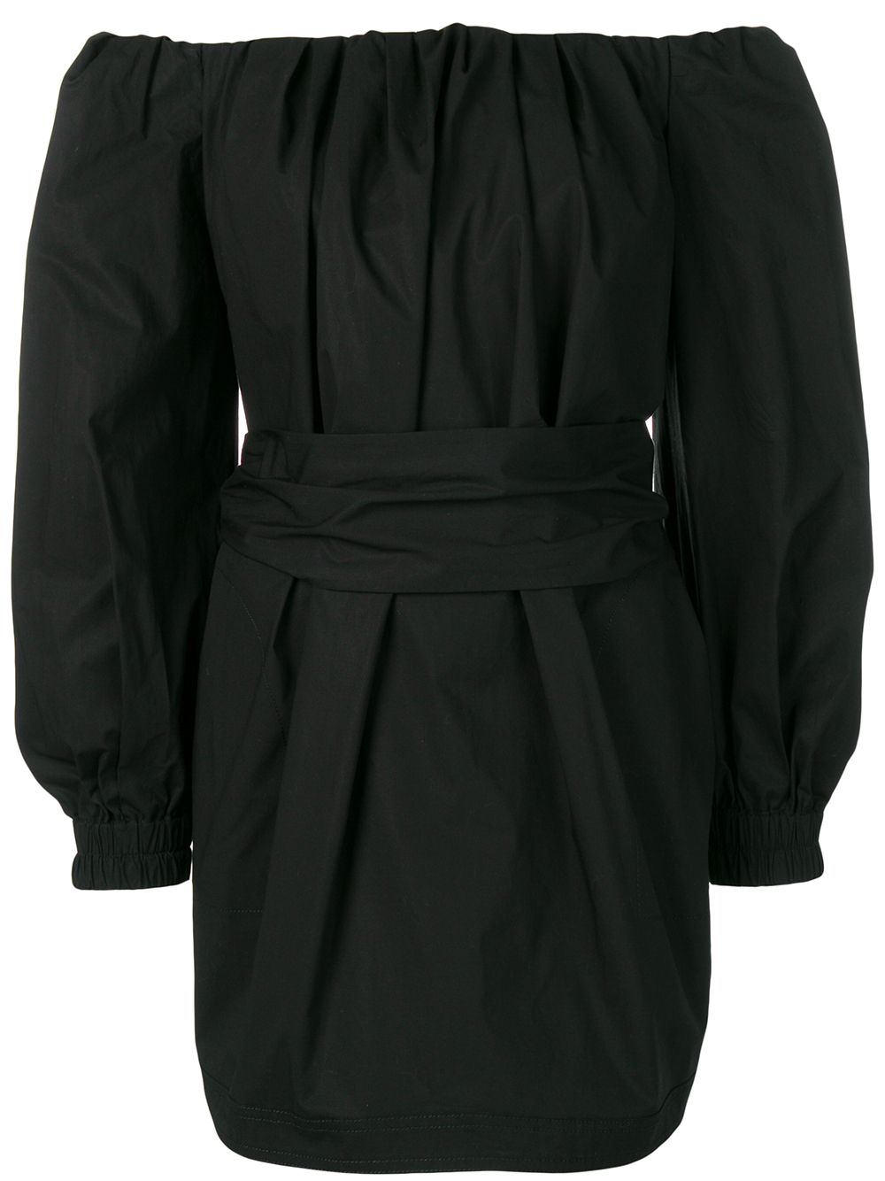 Philosophy Di Lorenzo Serafini off shoulder belted dress - Black von Philosophy Di Lorenzo Serafini