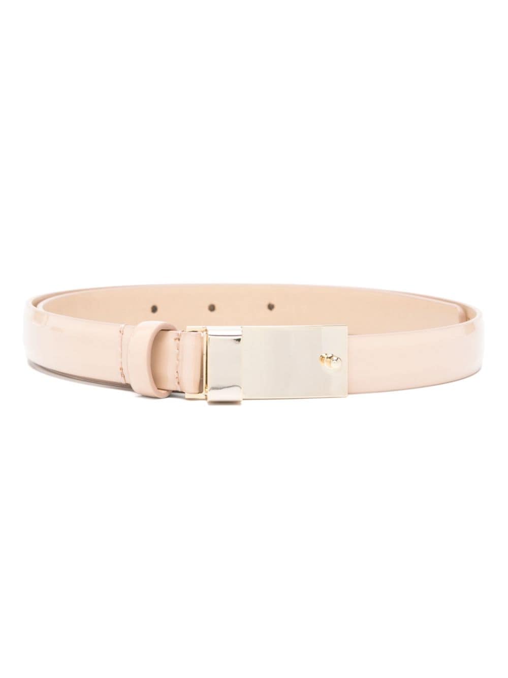 Philosophy Di Lorenzo Serafini patent-leather belt - Neutrals von Philosophy Di Lorenzo Serafini