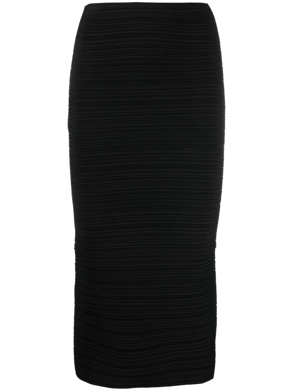 Philosophy Di Lorenzo Serafini pleated midi skirt - Black von Philosophy Di Lorenzo Serafini