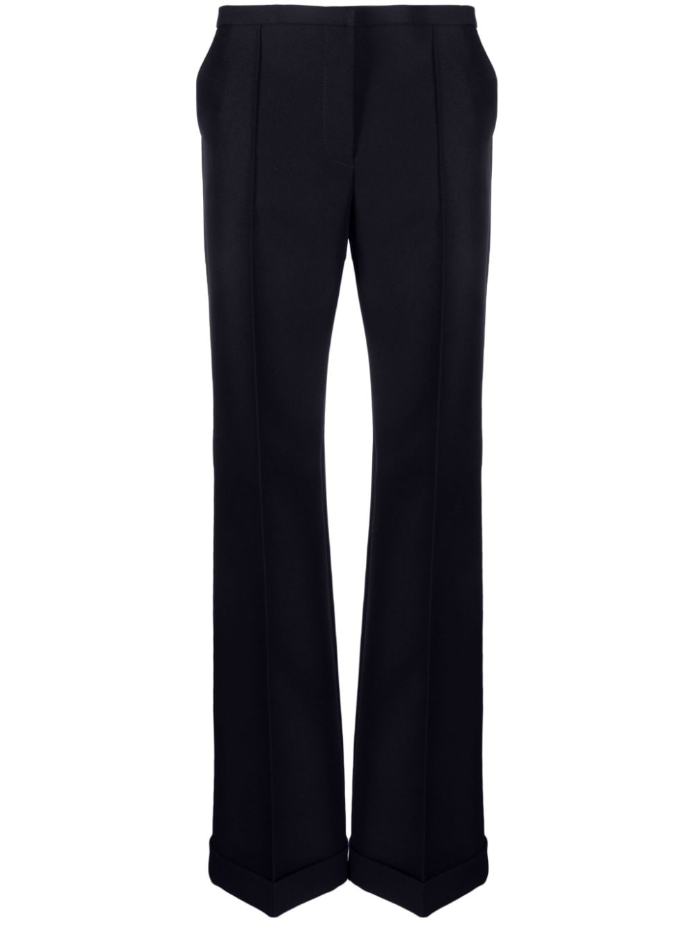 Philosophy Di Lorenzo Serafini pressed-crease straight-leg trousers - Blue von Philosophy Di Lorenzo Serafini