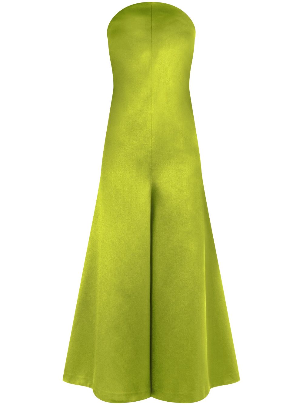 Philosophy Di Lorenzo Serafini satin-finish strapless dress - Green von Philosophy Di Lorenzo Serafini