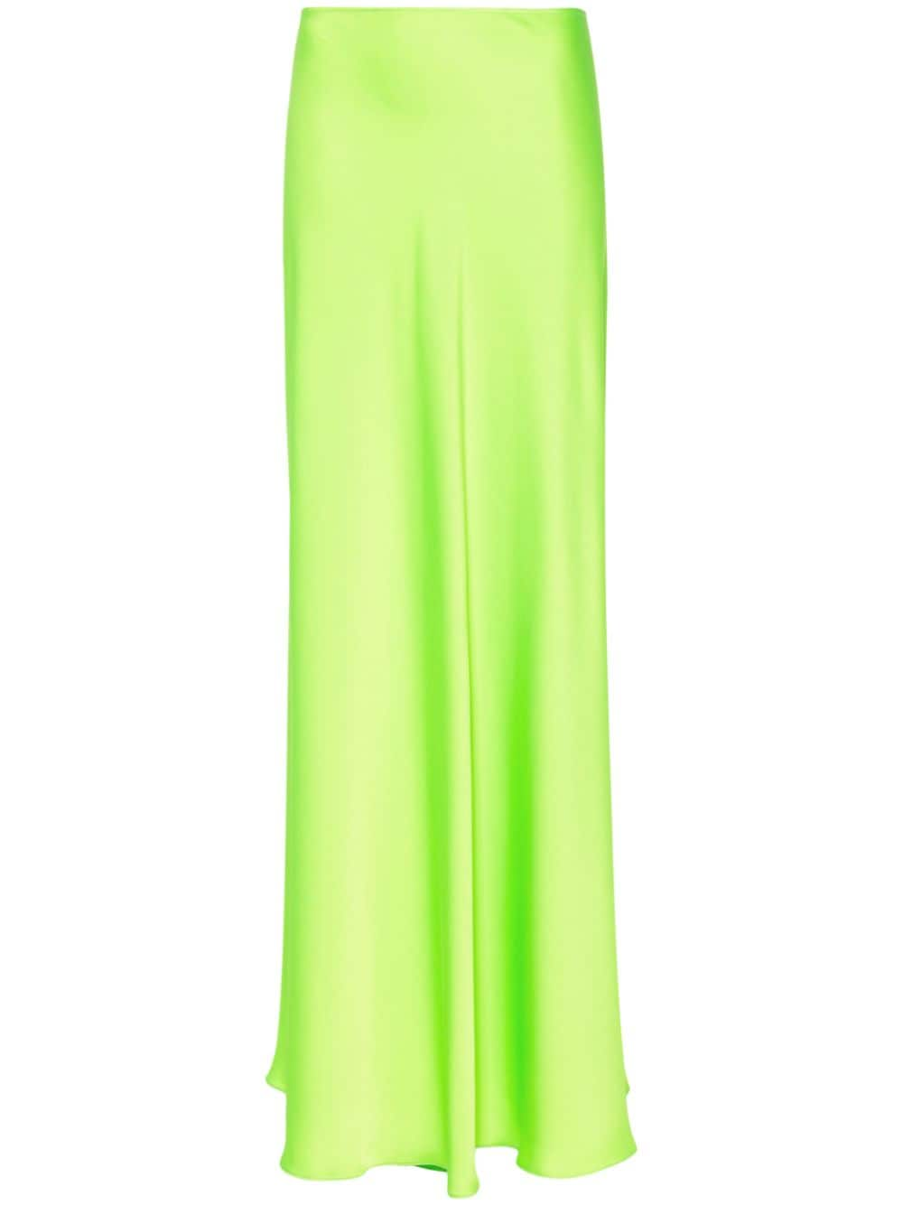 Philosophy Di Lorenzo Serafini satin maxi skirt - Green von Philosophy Di Lorenzo Serafini