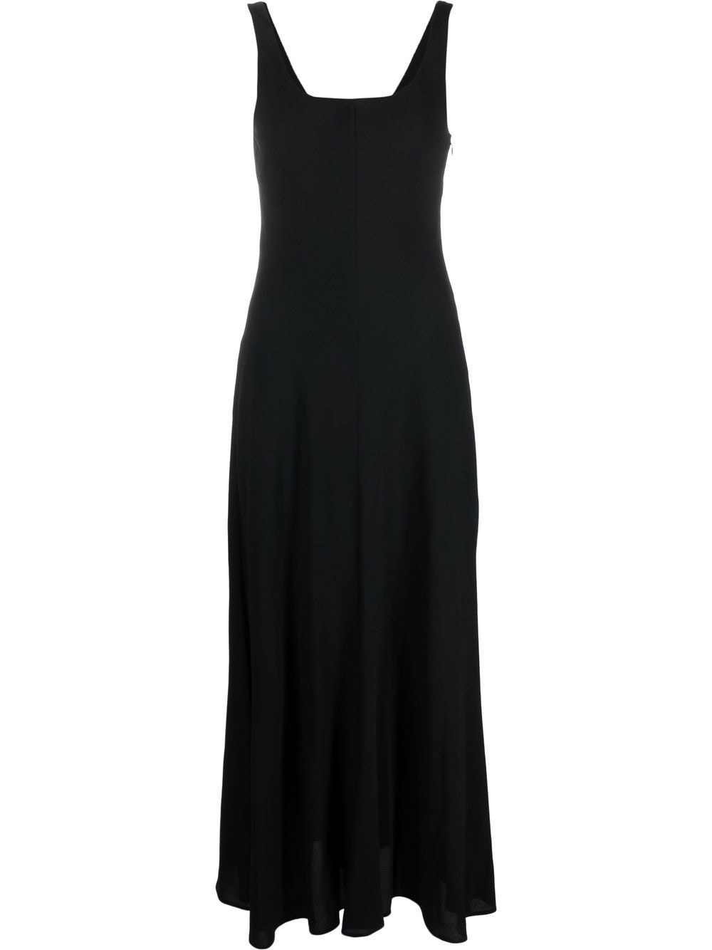 Philosophy Di Lorenzo Serafini scoop neck flared dress - Black von Philosophy Di Lorenzo Serafini