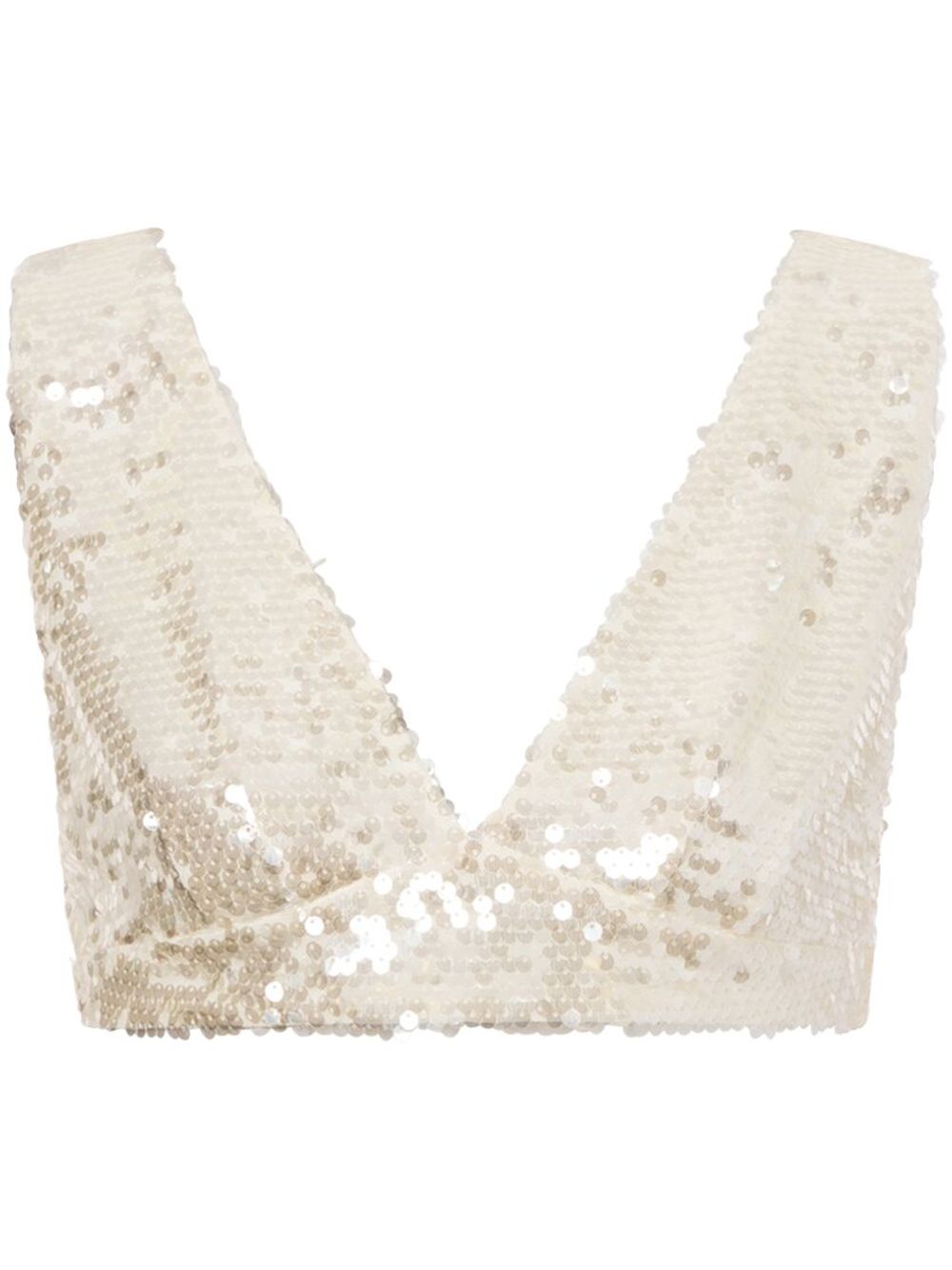 Philosophy Di Lorenzo Serafini sequin top - White von Philosophy Di Lorenzo Serafini