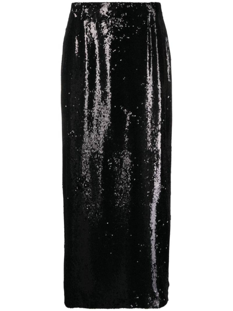 Philosophy Di Lorenzo Serafini sequined pencil midi skirt - Black von Philosophy Di Lorenzo Serafini