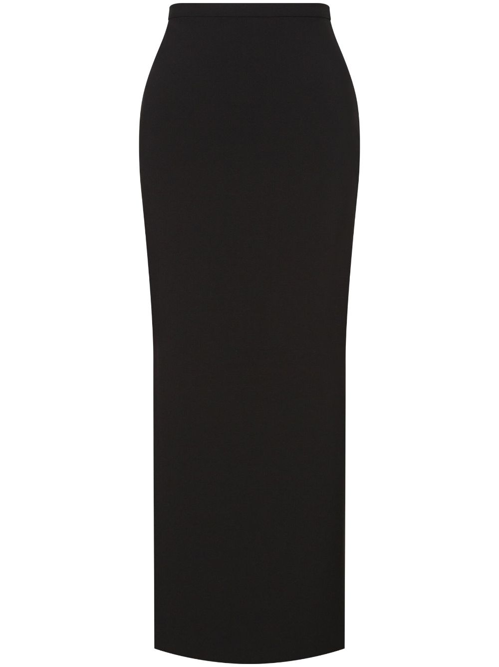 Philosophy Di Lorenzo Serafini side-slit long straight skirt - Black von Philosophy Di Lorenzo Serafini