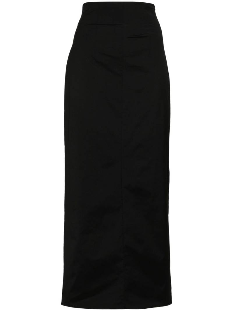 Philosophy Di Lorenzo Serafini slit-detail skirt - Black von Philosophy Di Lorenzo Serafini