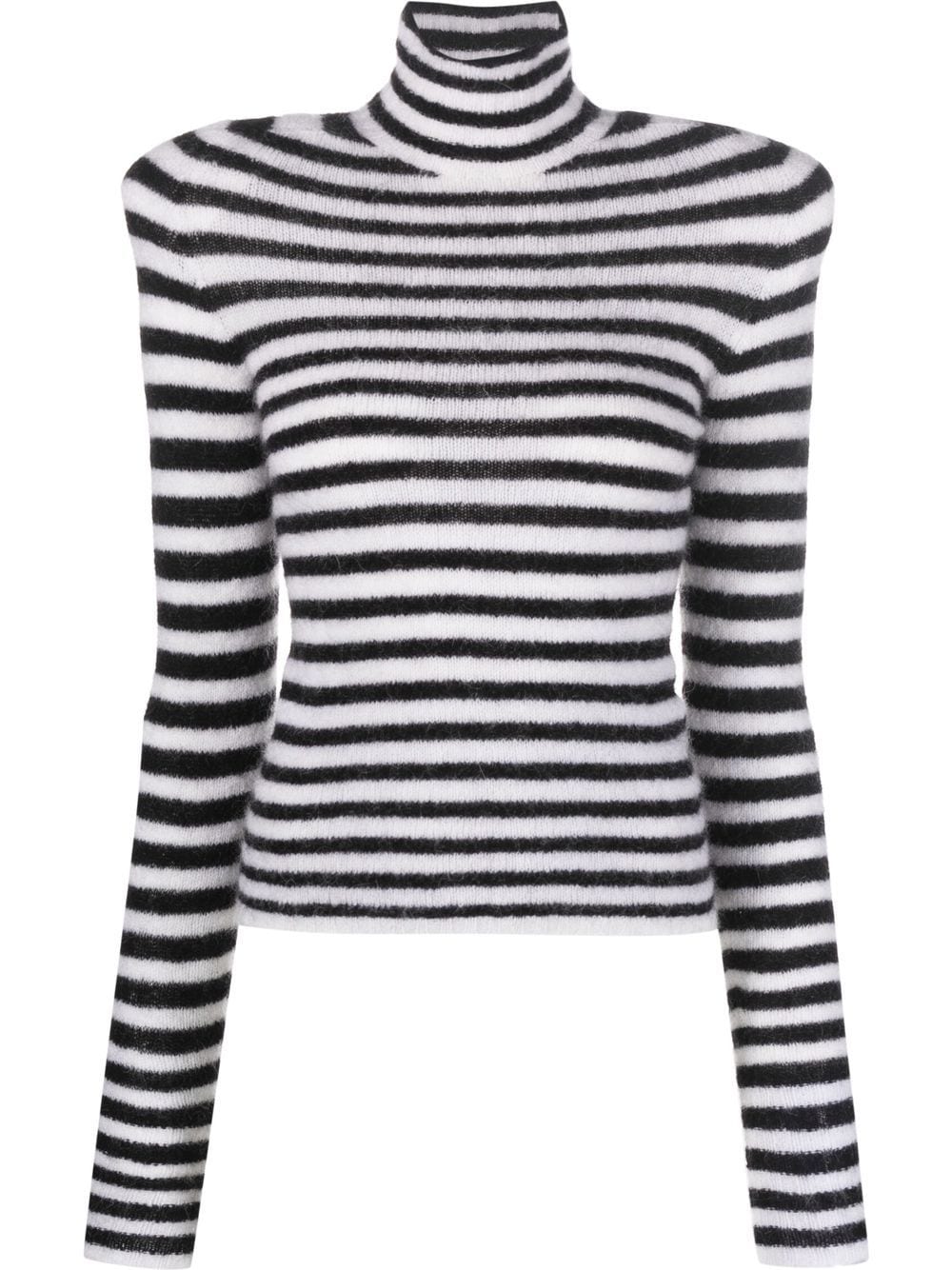 Philosophy Di Lorenzo Serafini striped knitted top - White von Philosophy Di Lorenzo Serafini