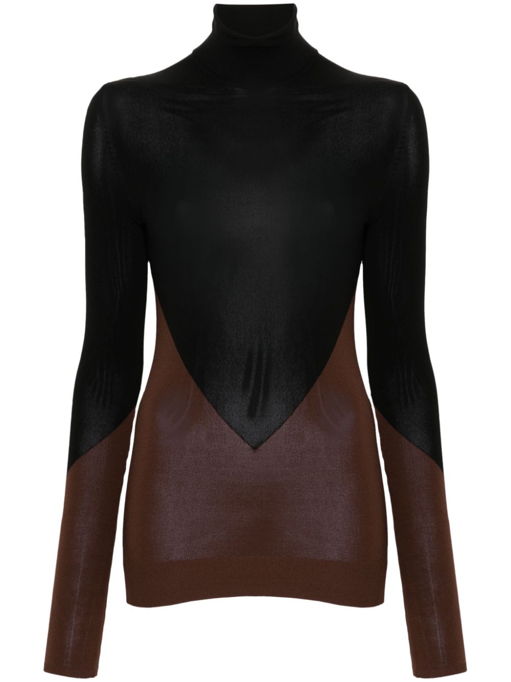 Philosophy Di Lorenzo Serafini two-tone sweater - Black von Philosophy Di Lorenzo Serafini