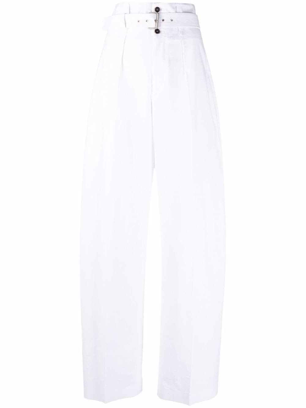 Philosophy Di Lorenzo Serafini wide-leg high-waisted trousers - White von Philosophy Di Lorenzo Serafini