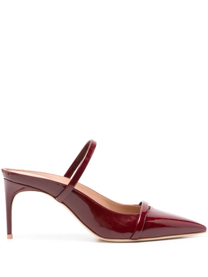 Philosophy Di Lorenzo Serafini x Malone Souliers Aurora 80mm leather mules - Red von Philosophy Di Lorenzo Serafini