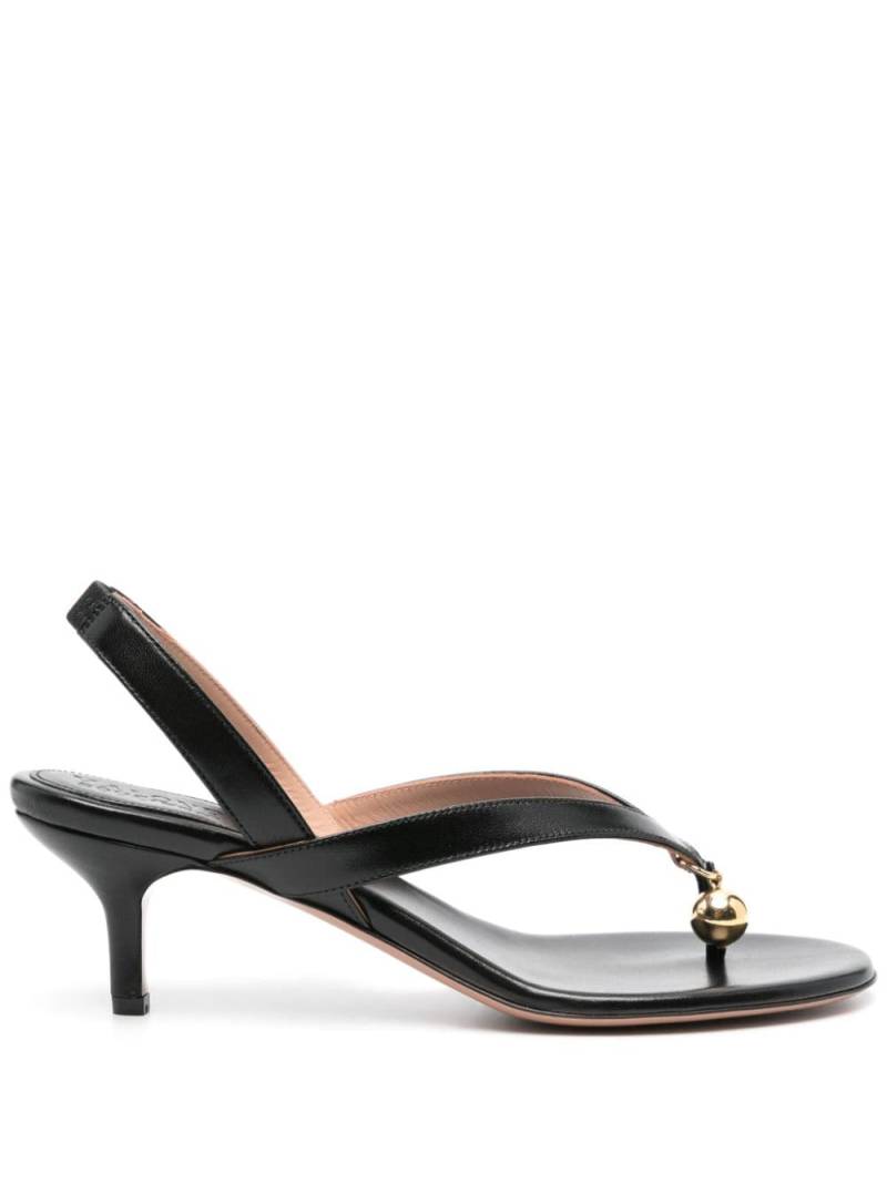 Philosophy Di Lorenzo Serafini x Malone Souliers Lucie 65mm leather sandals - Black von Philosophy Di Lorenzo Serafini