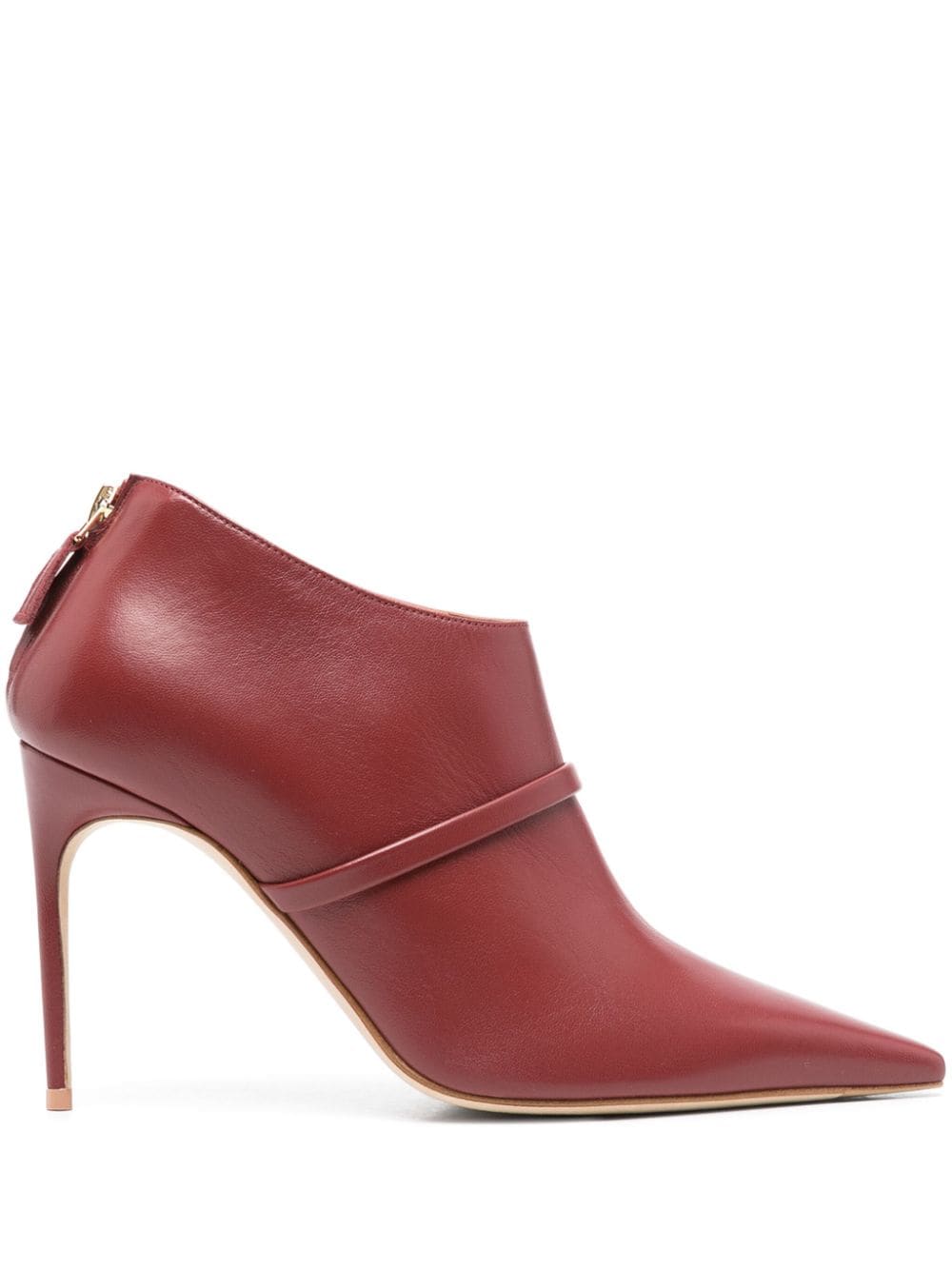 Philosophy Di Lorenzo Serafini x Malone Souliers Viviana 90mm leather boots - Red von Philosophy Di Lorenzo Serafini